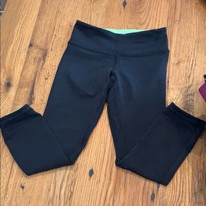 Lululemon reversible crop leggings